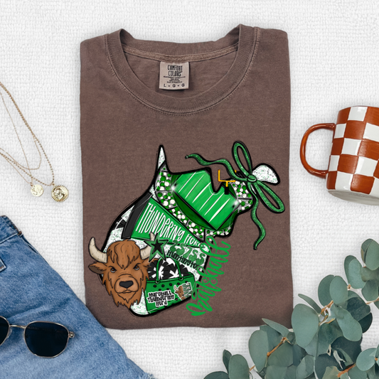 Marshall Thundering Herd Game Day Coquette Transfer