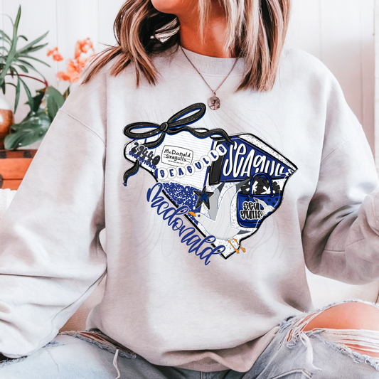 McDonald Seagulls Game Day Coquette Transfer