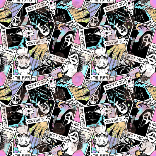 Men Of Horror Pastel Seamless Wrap