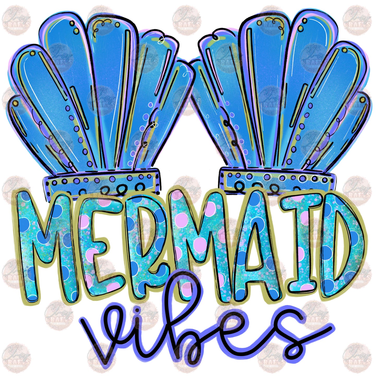 Mermaid Vibes Transfer