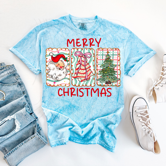 Merry Christmas Cake Transfer