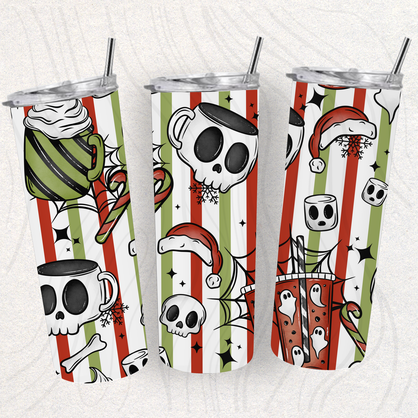 Merry Creepmas Coffee Seamless Transfer