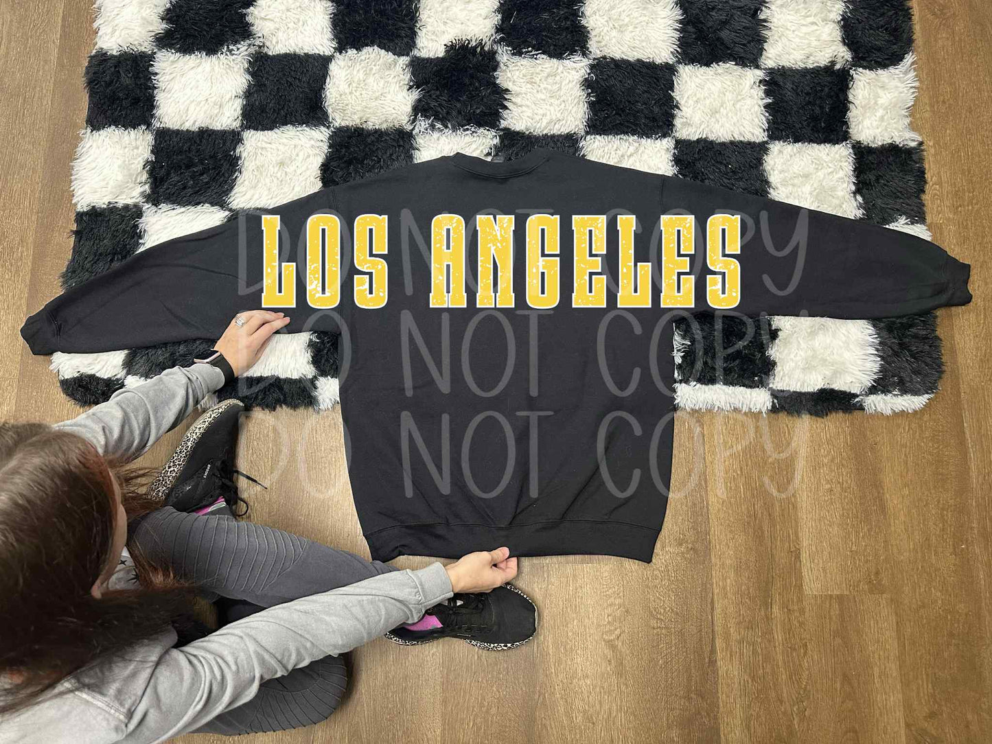 LAR Distressed Jersey Back Transfer