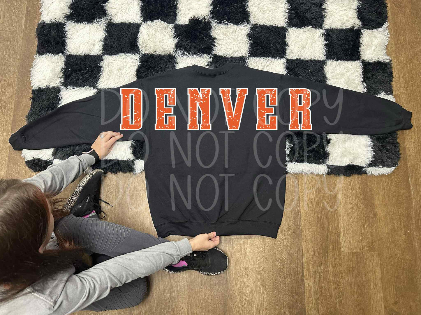 DB Distressed Jersey Back Transfer