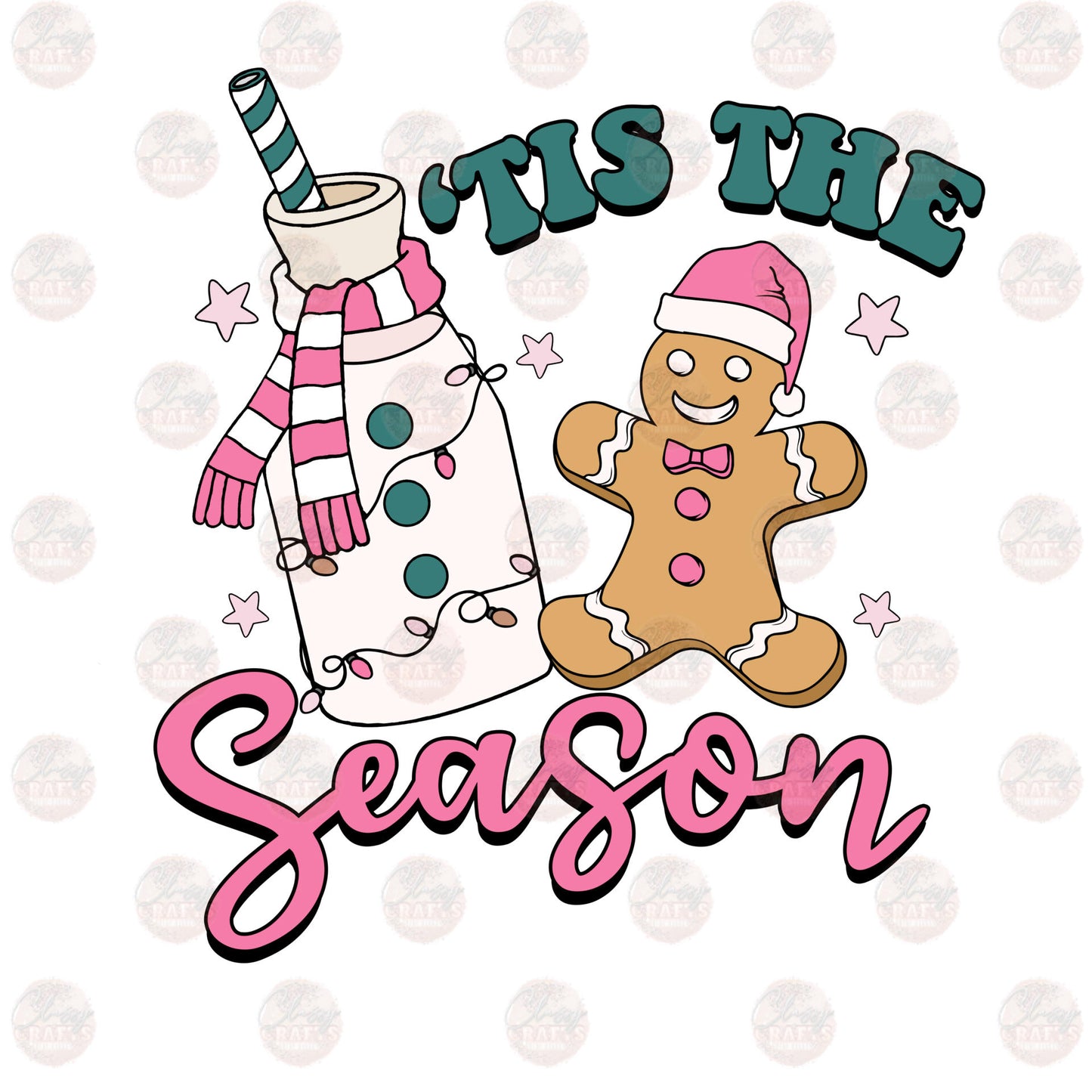 Milk & Cookies 'Tis The Season Transfer