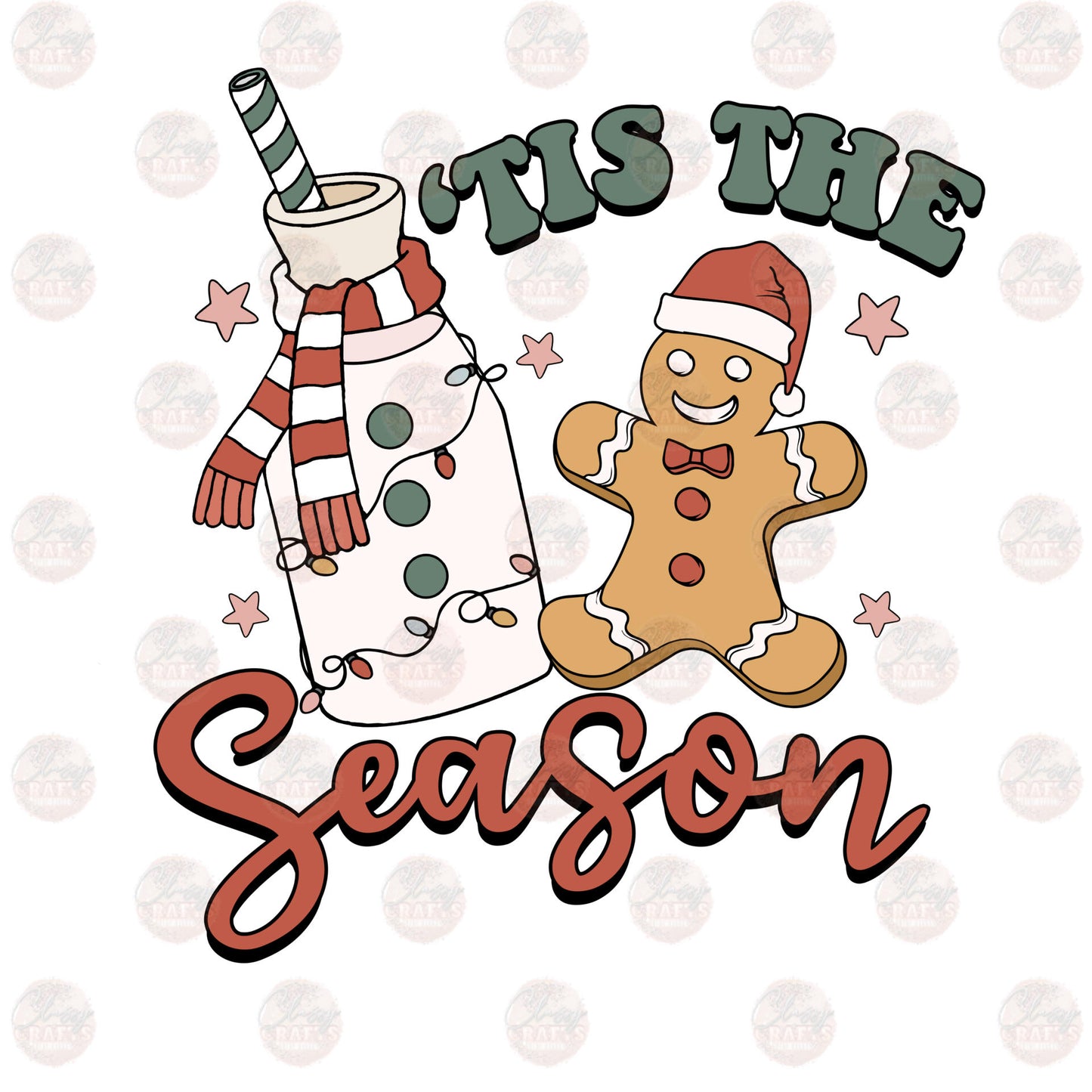 Milk & Cookies 'Tis The Season Transfer