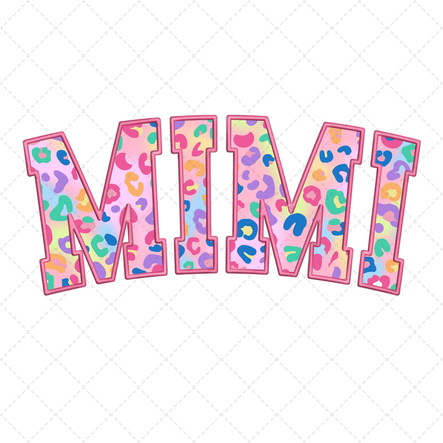 Mimi Pink Cheetah Transfer