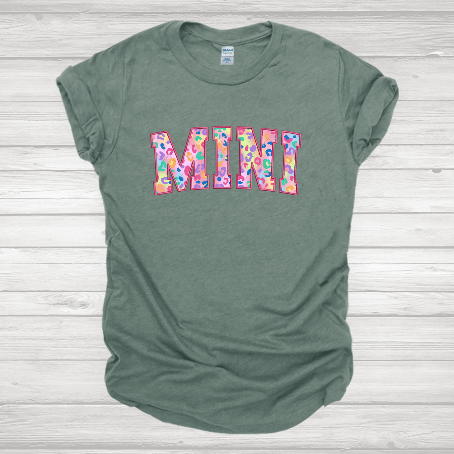 Mama and Mini Pink Cheetah Transfer