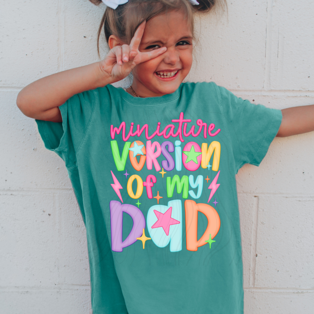 Miniature Dad Transfer