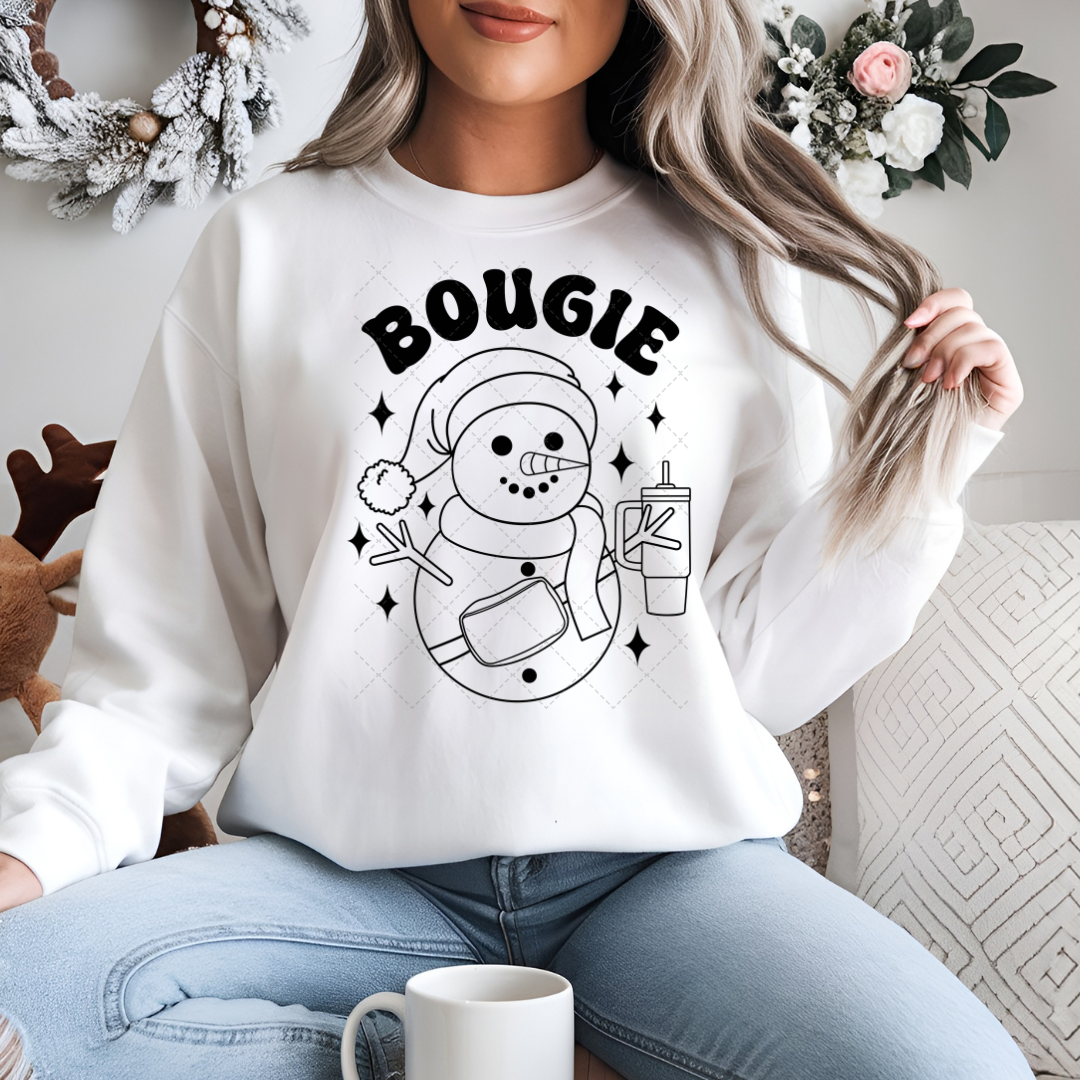 Bougie Snowman Transfer