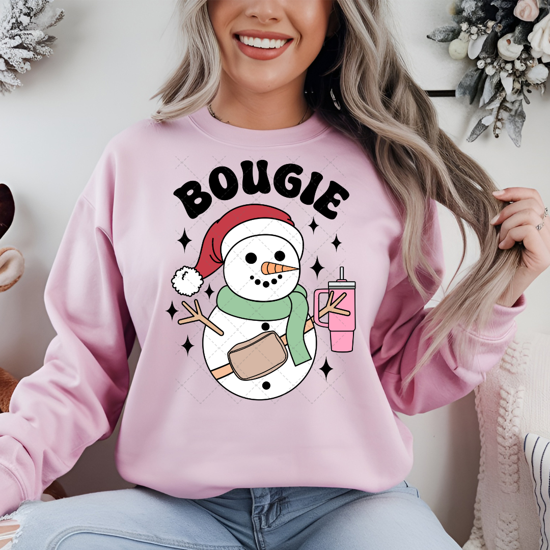 Bougie Snowman Transfer
