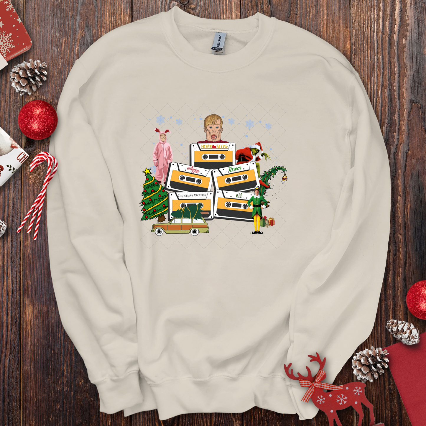Retro Christmas Cassettes Transfer