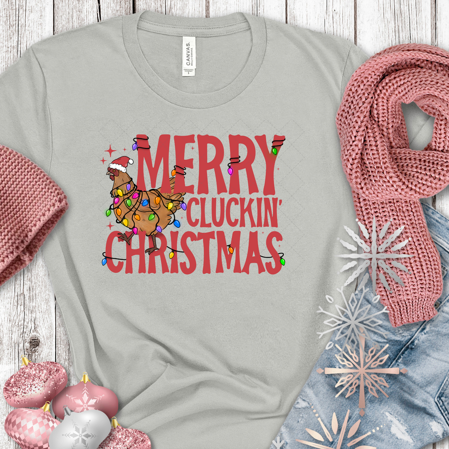 Merry Cluckin' Christmas Transfer