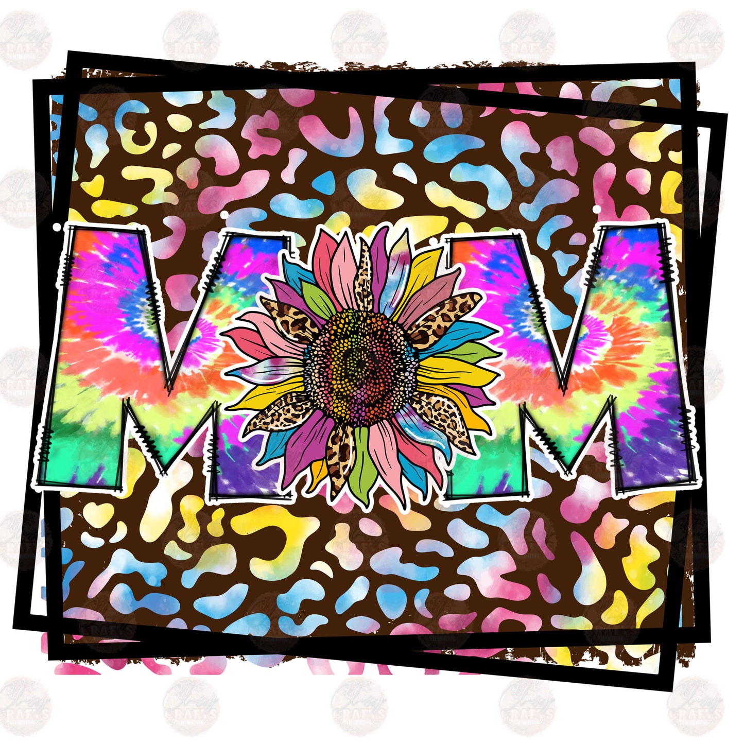 Mom Sunflower Transfer