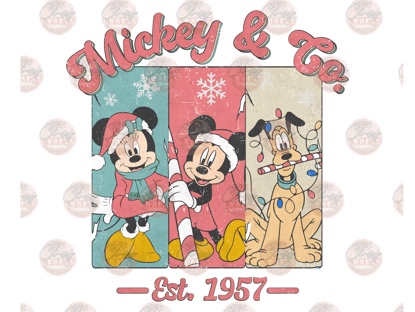 Mouse & Co. Christmas Transfer