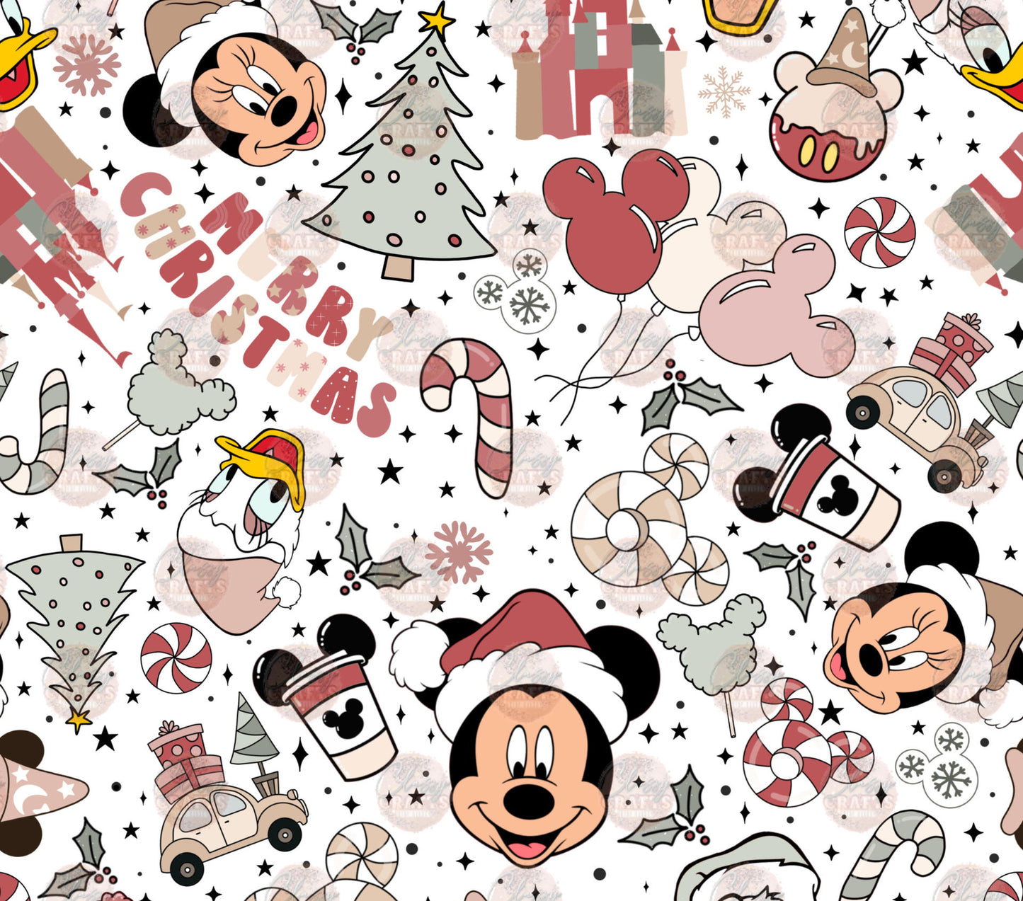 Mouse & Friends Christmas Tumbler Wrap