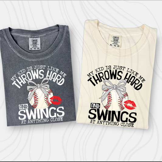 My Kid Is Just Like Me Baseball Transfer