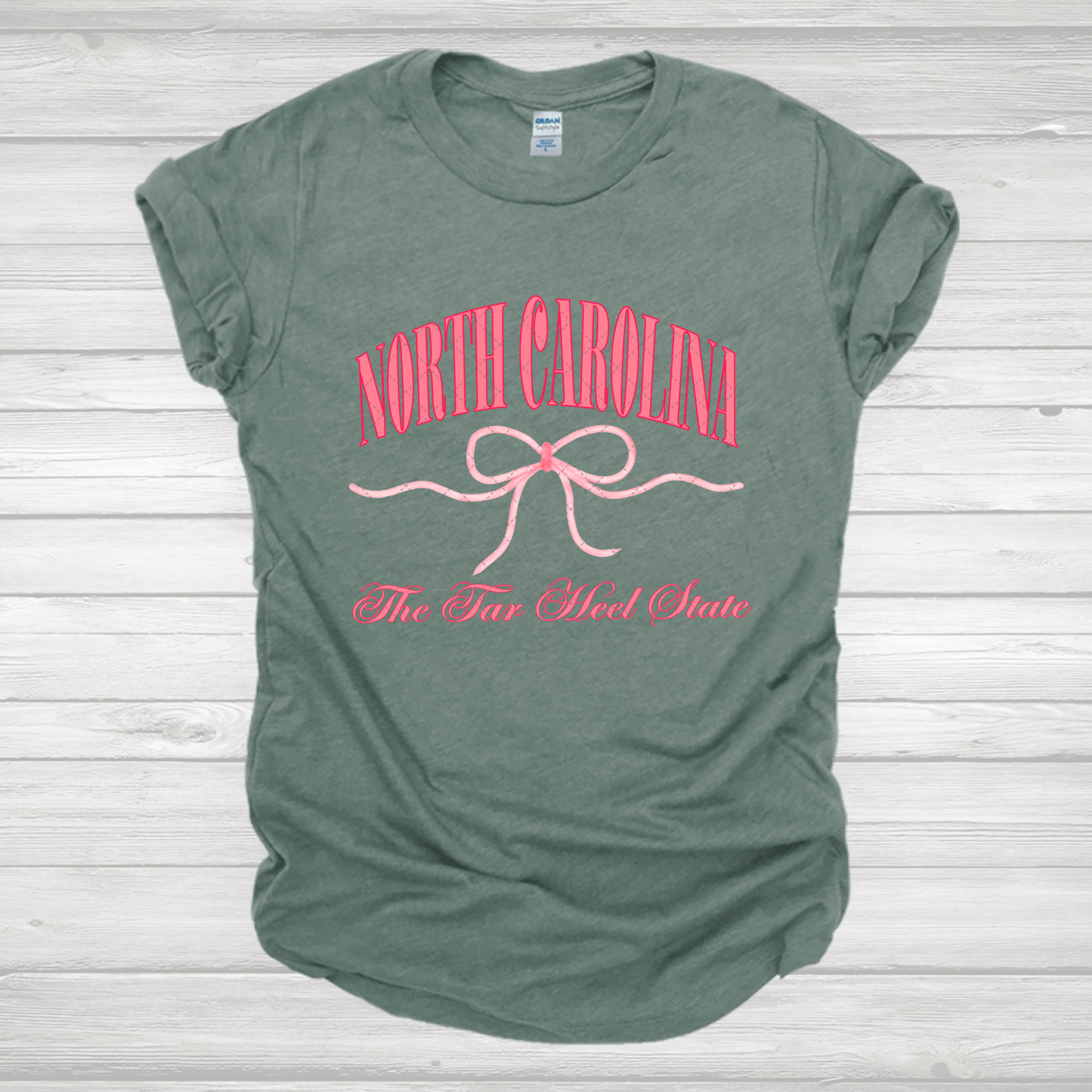 N.C. and S.C. With Bow Transfer