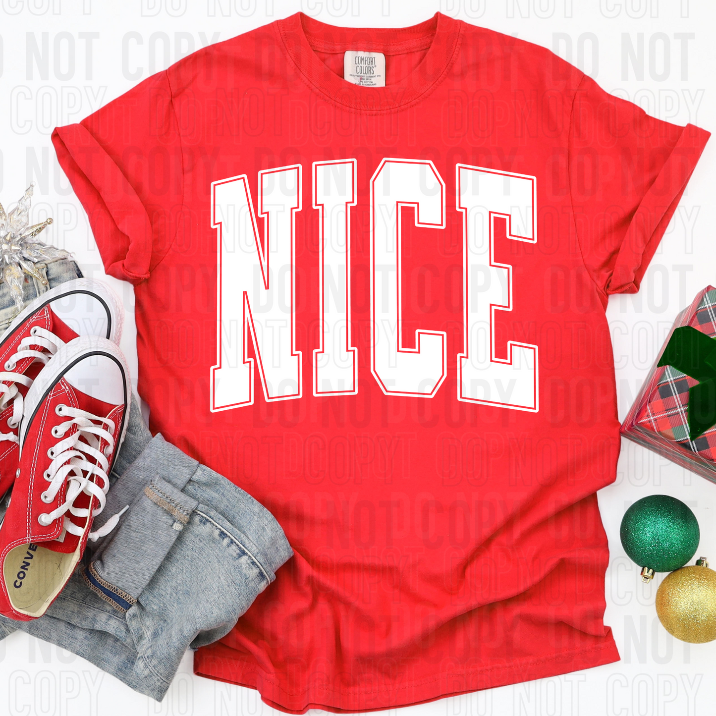 CHRISTMAS VARSITY OVERSIZED