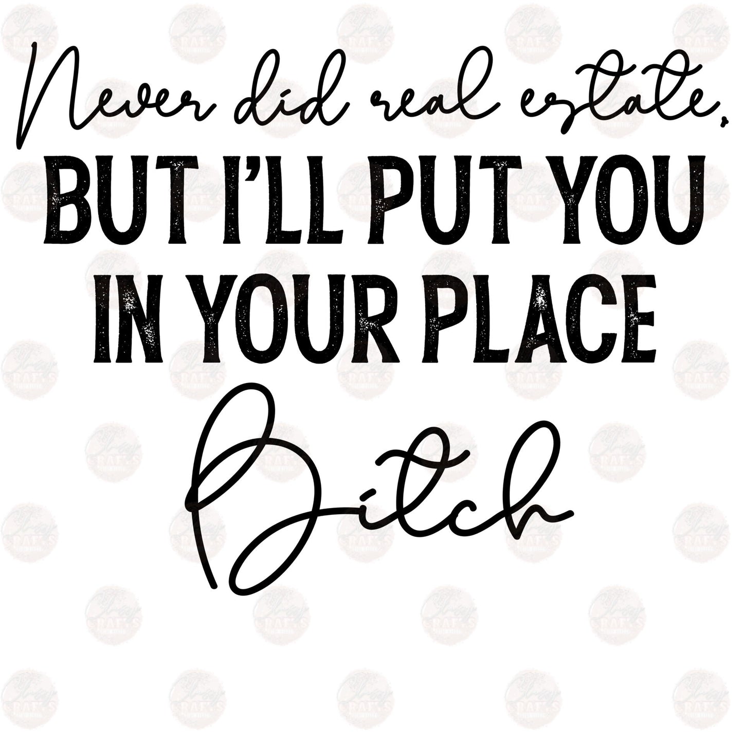 Never Did Real Estate Transfer