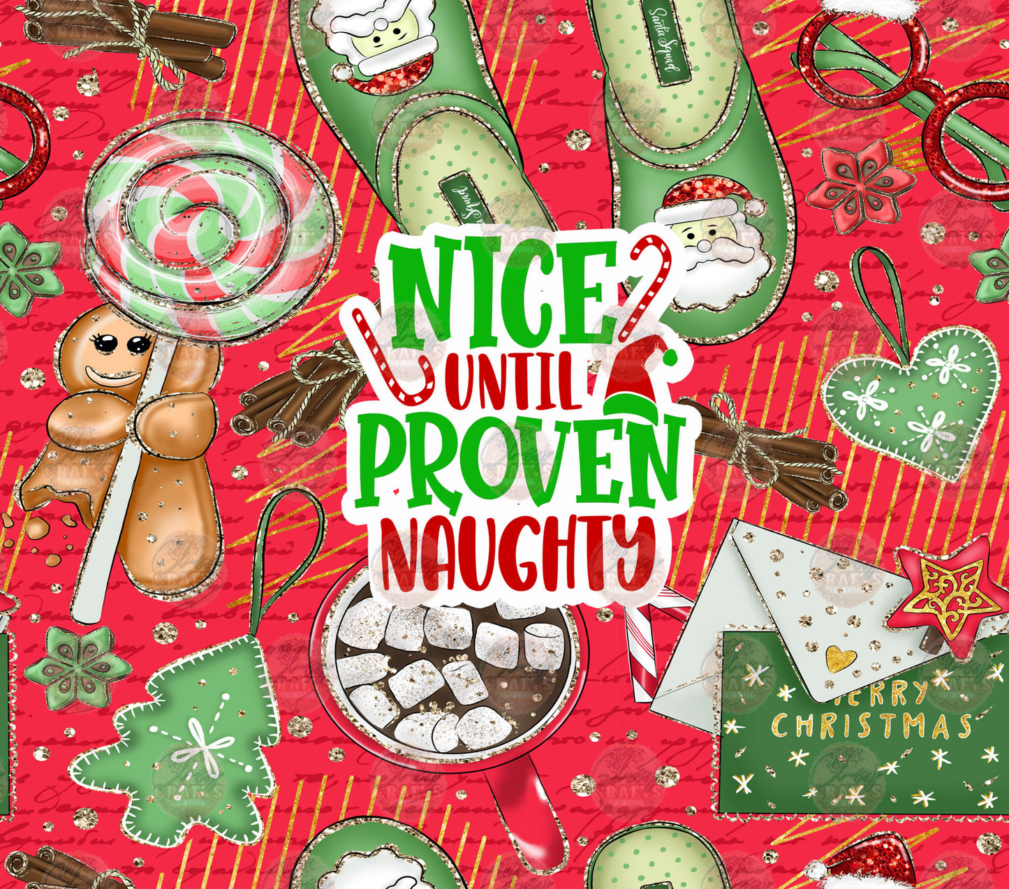 Nice Until Proven Tumbler Wrap