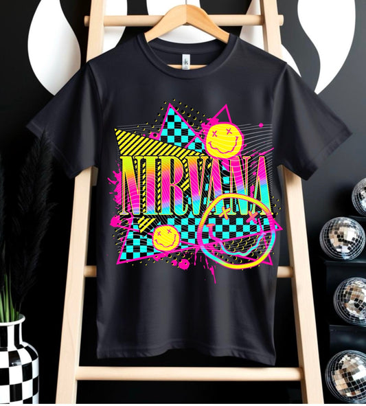 Rock N Roll Smiley Transfer