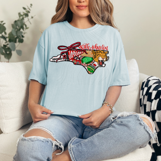 North Johnston Jaguars Game Day Coquette Transfer