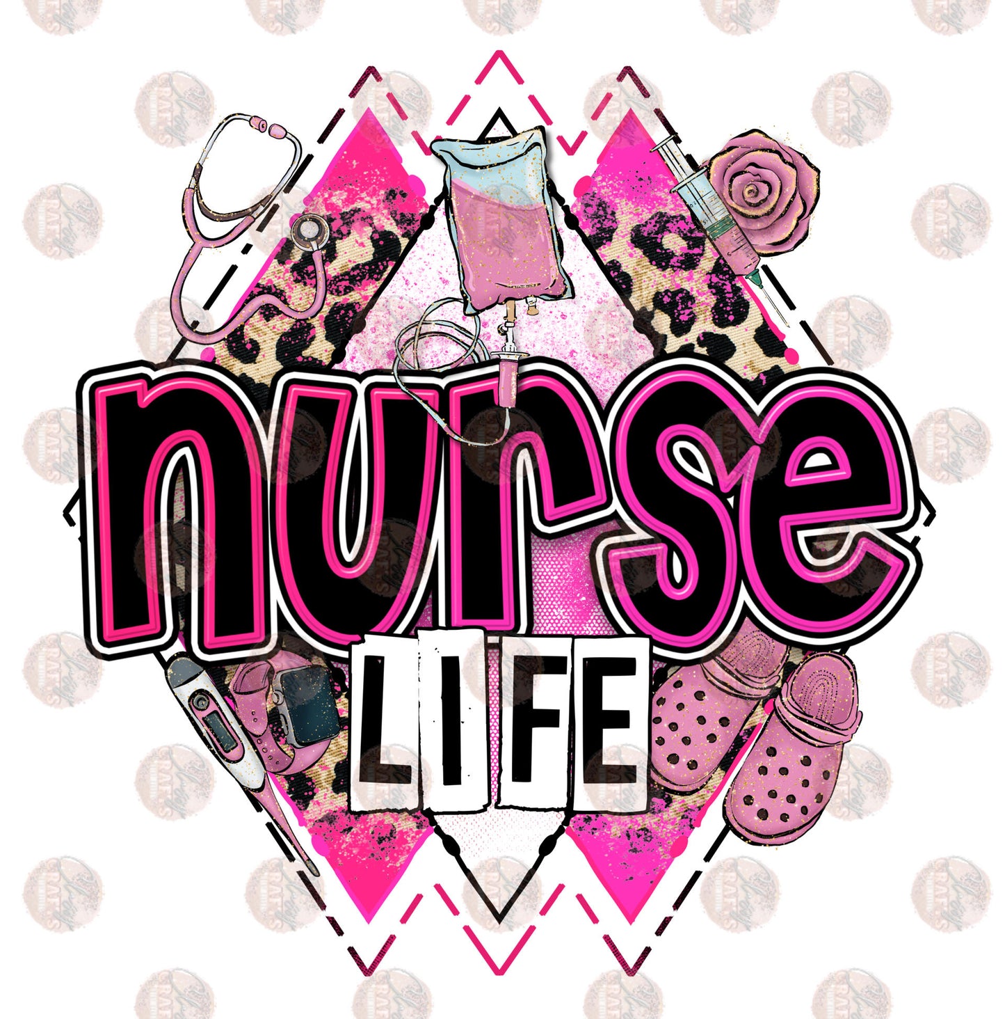 Nurse Life - Sublimation Transfer