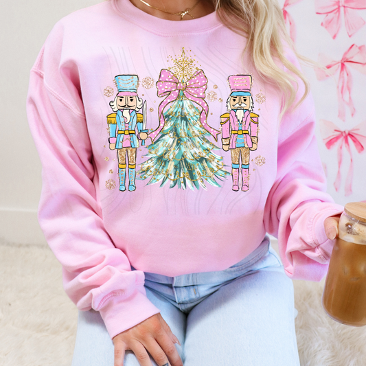 Nutcrackers with Bow Transfer