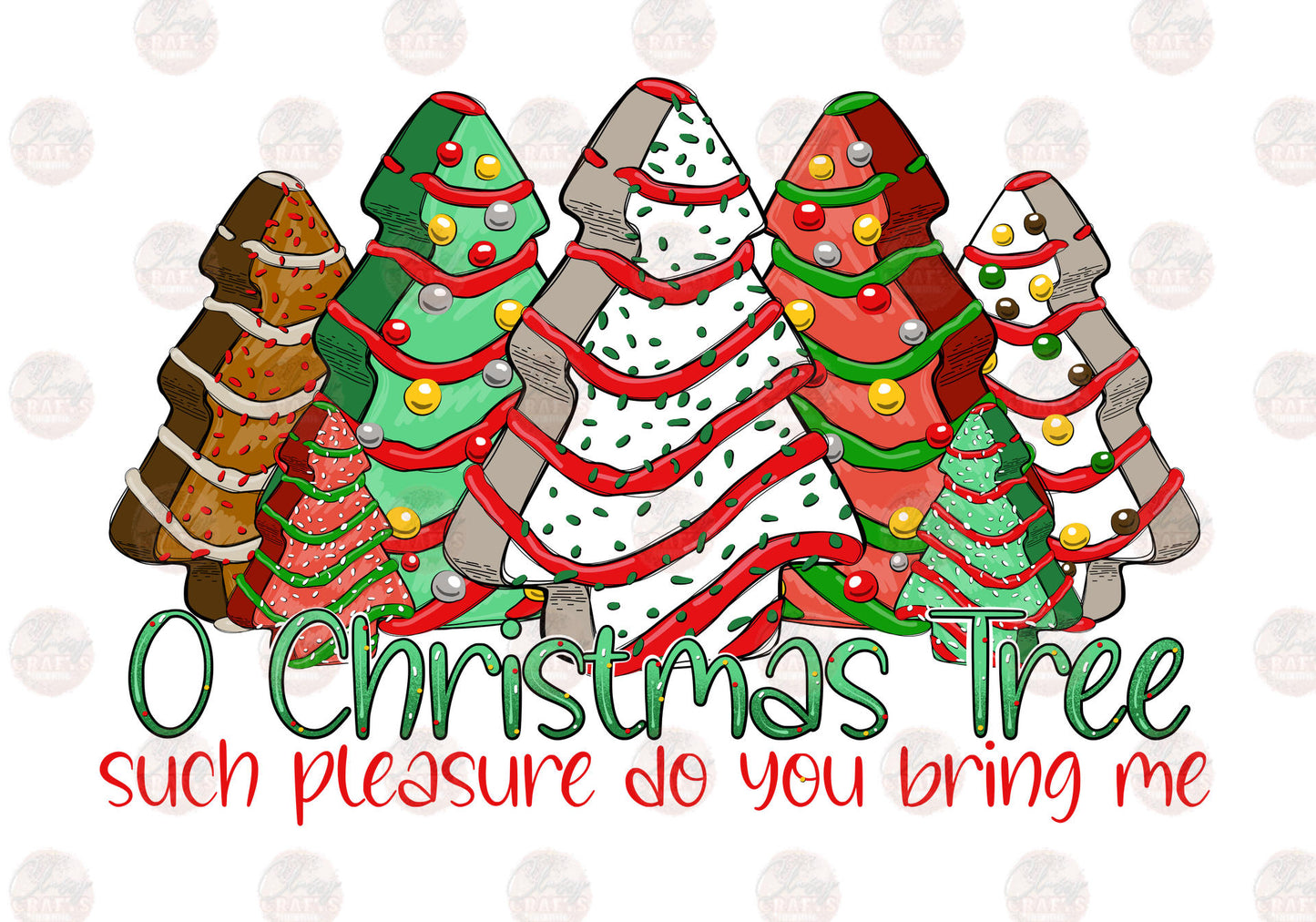 O Christmas Tree Transfer