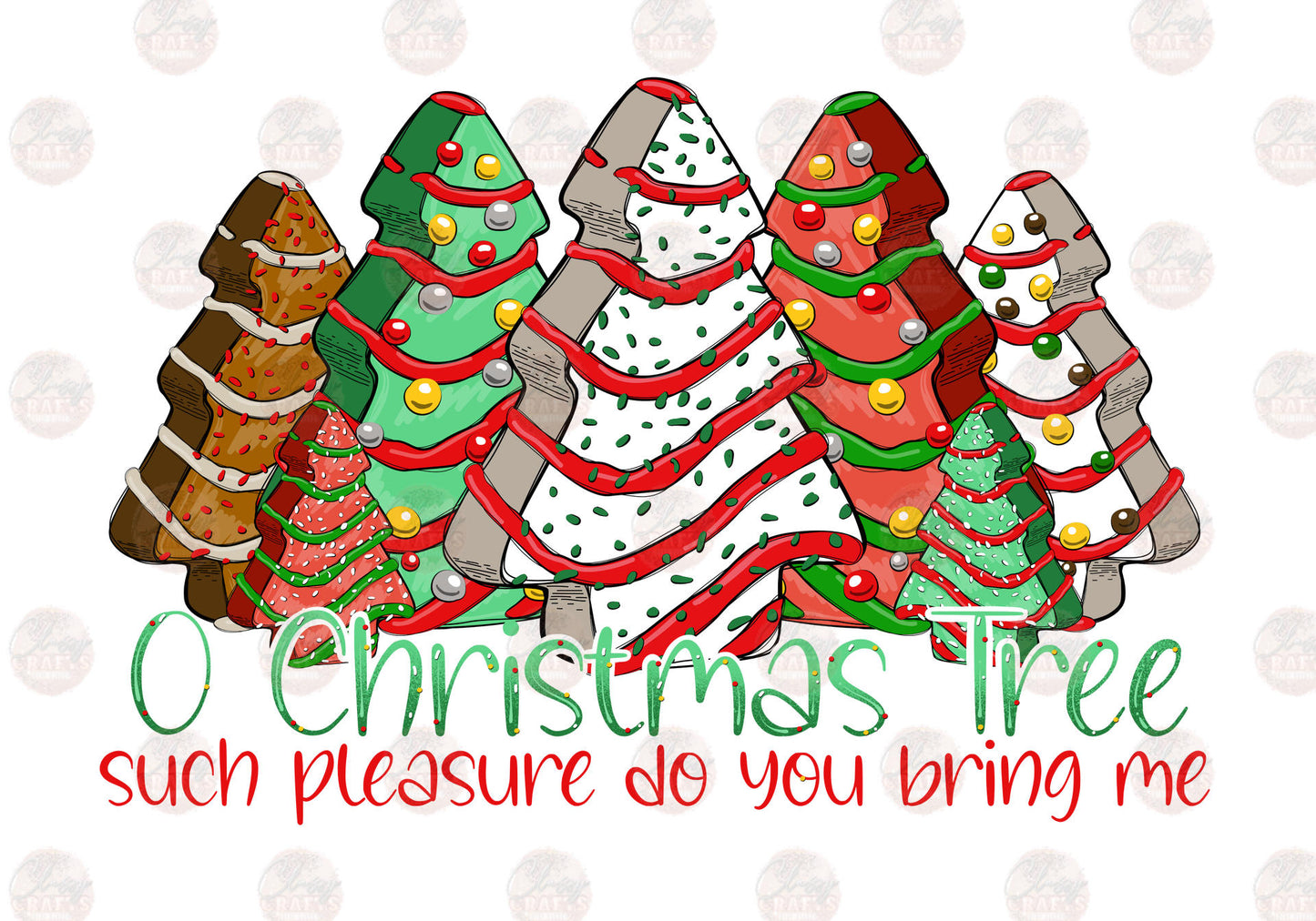 O Christmas Tree Transfer