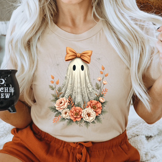Orange Lace Ghost Transfer