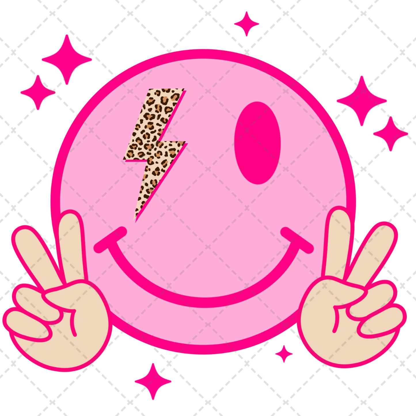 Over Stimulated Teacher Pink **TWO PART* SOLD SEPARATELY** Transfer