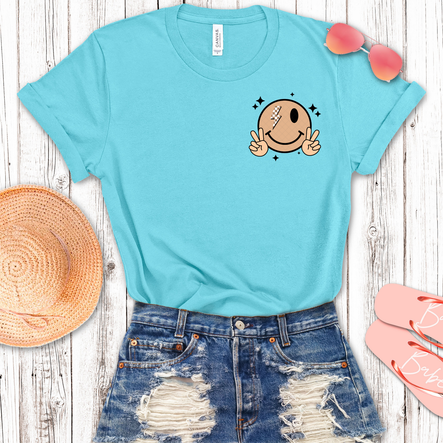 Over Stimulated Teacher Tan **TWO PART* SOLD SEPARATELY** Transfer
