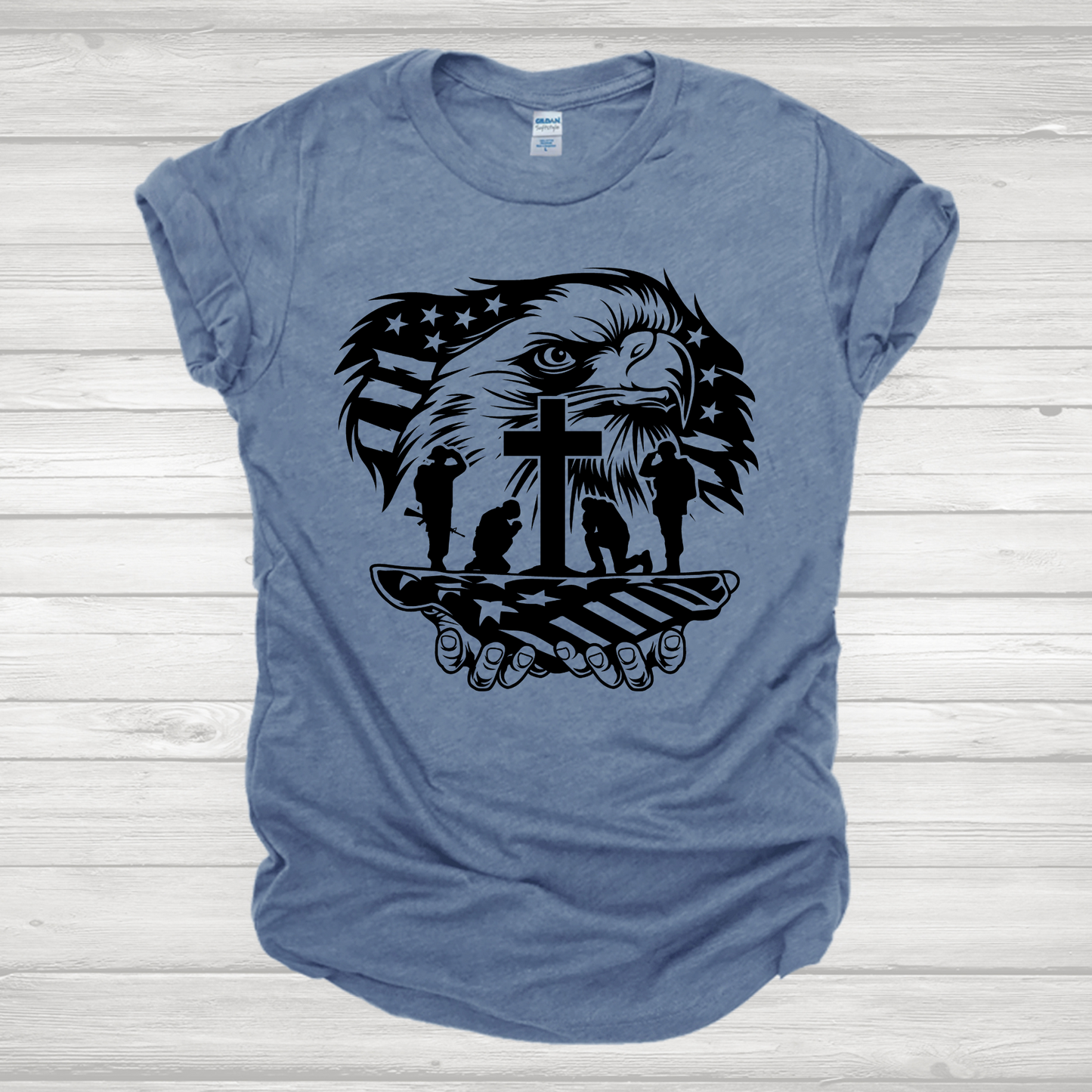 Patriotic Bird Transfer