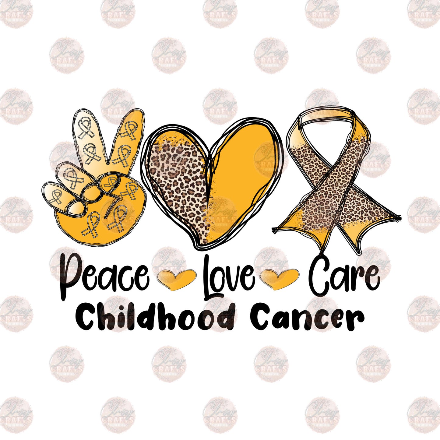 Peace Love Care Childhood Cancer Transfer