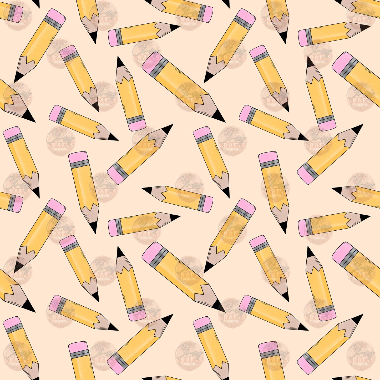 Pencils Seamless Wrap