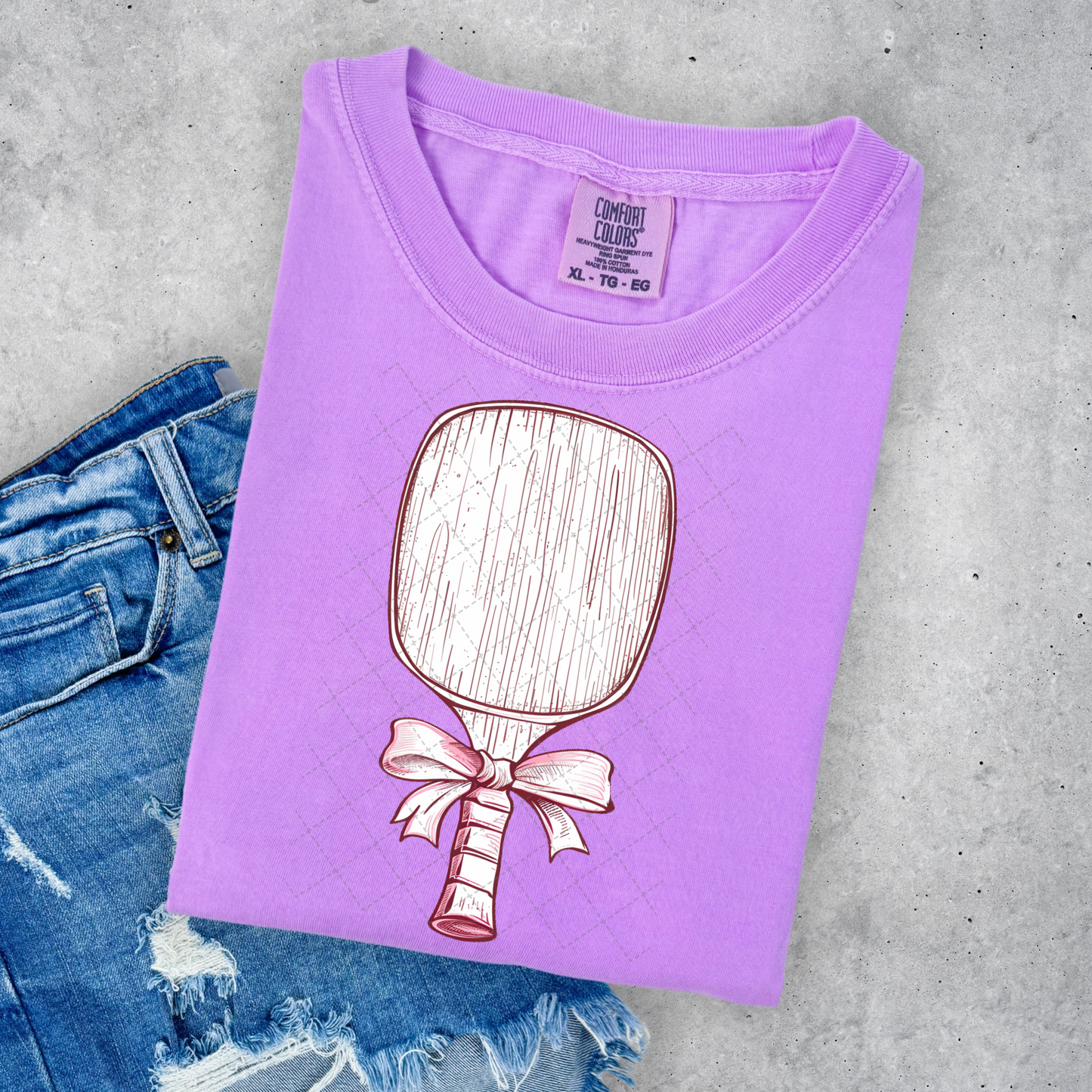 Pickleball Paddle Bow Transfer