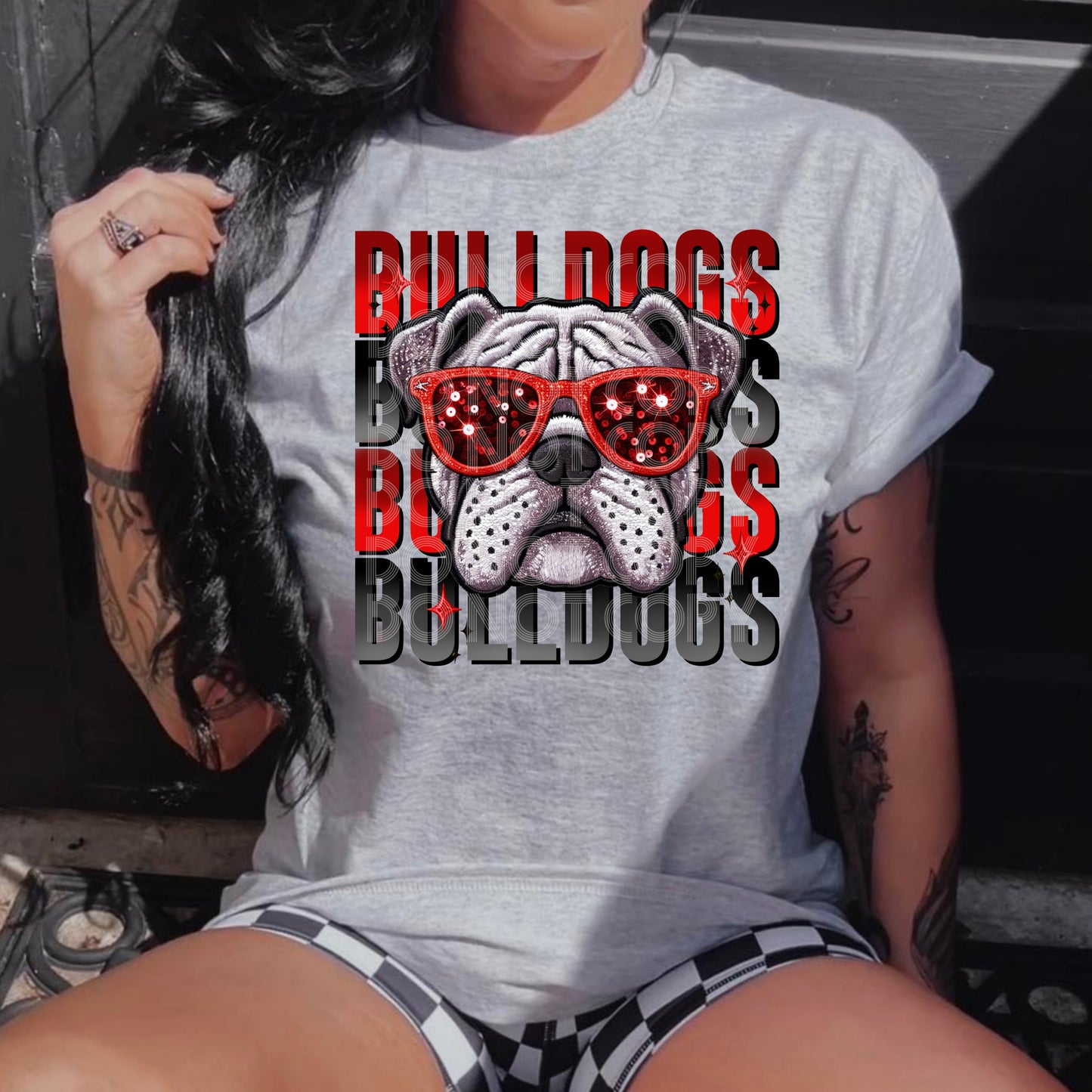 GA Bulldogs Stacked Transfer