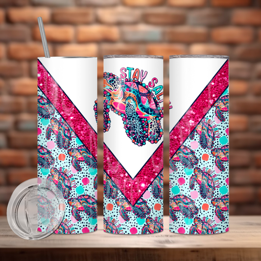 Stay Salty Tumbler Wrap Transfer