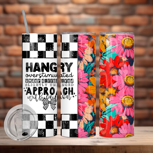 Hangry Tumbler Wrap Transfer