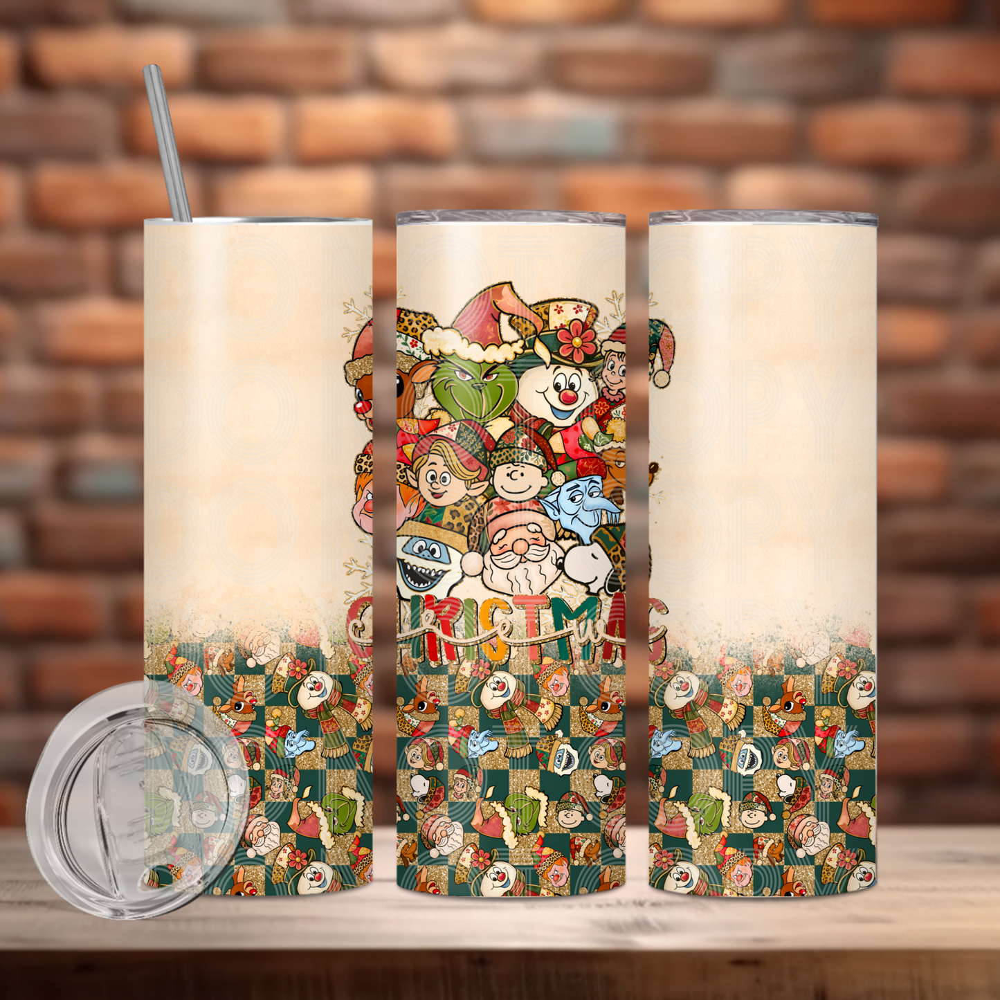 Christmas Crew Tumbler Transfer