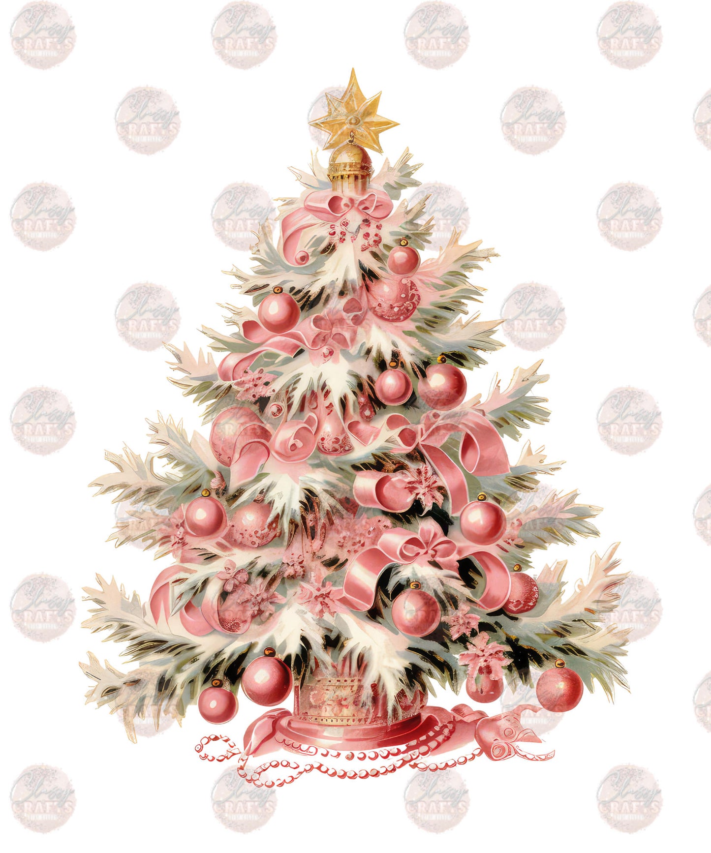Pink Tree Transfer