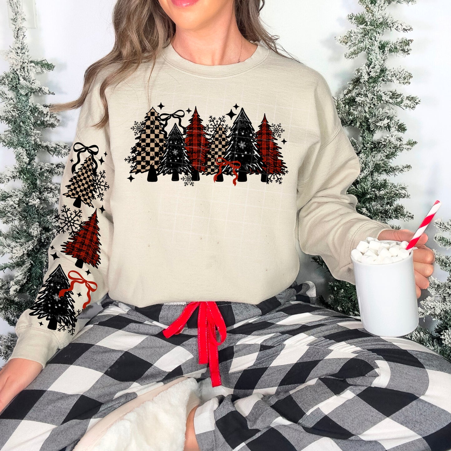 Plaid Trees Transfer