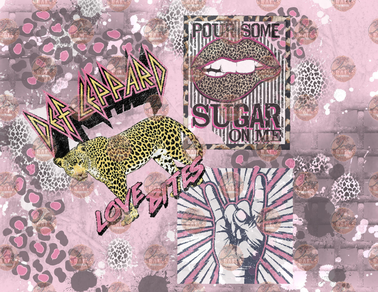 Pour Some Sugar On Me Tumbler Wrap