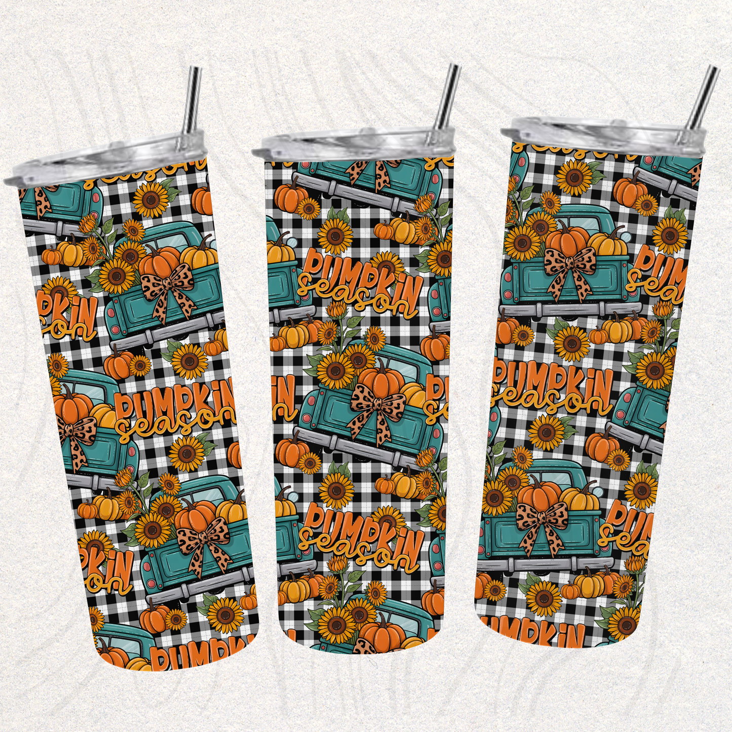 Pumpkin Season Seamless Transfer