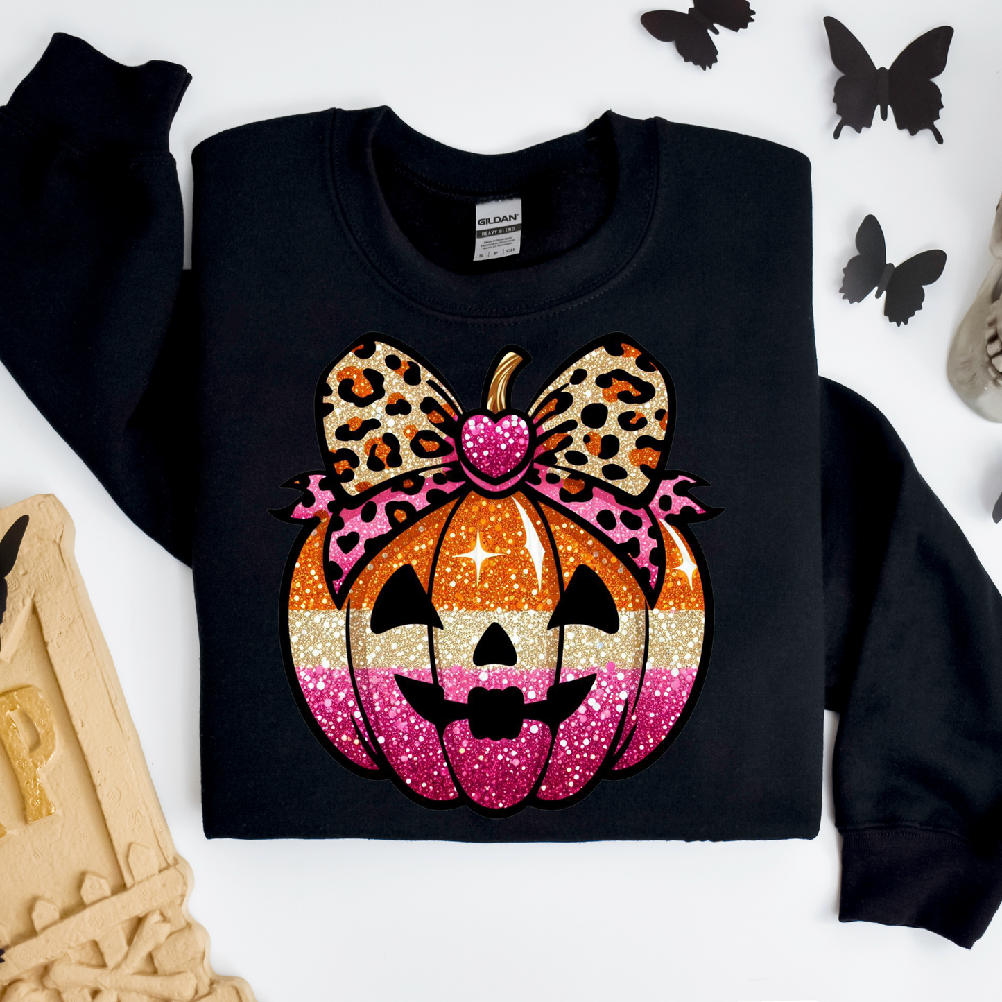 Pumpkin Sparkle Transfer