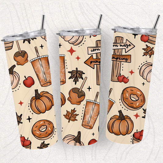 Pumpkin Patch Things Seamless Transfer