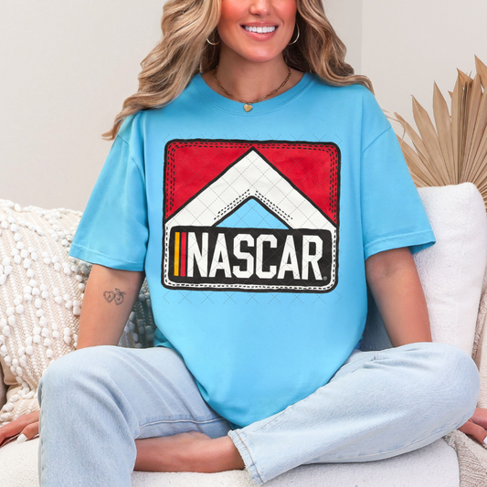 Racing Faux Patch Transfer