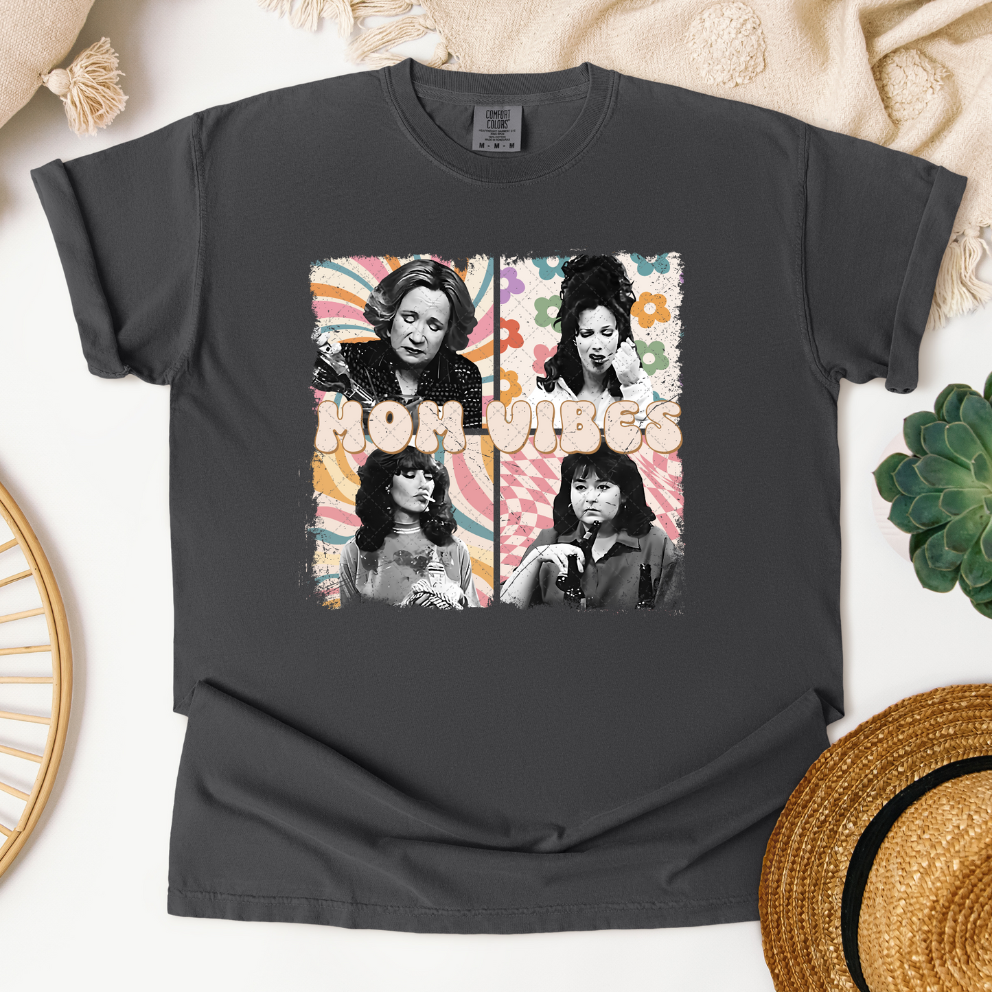 Retro 80's Mom Vibes Transfer